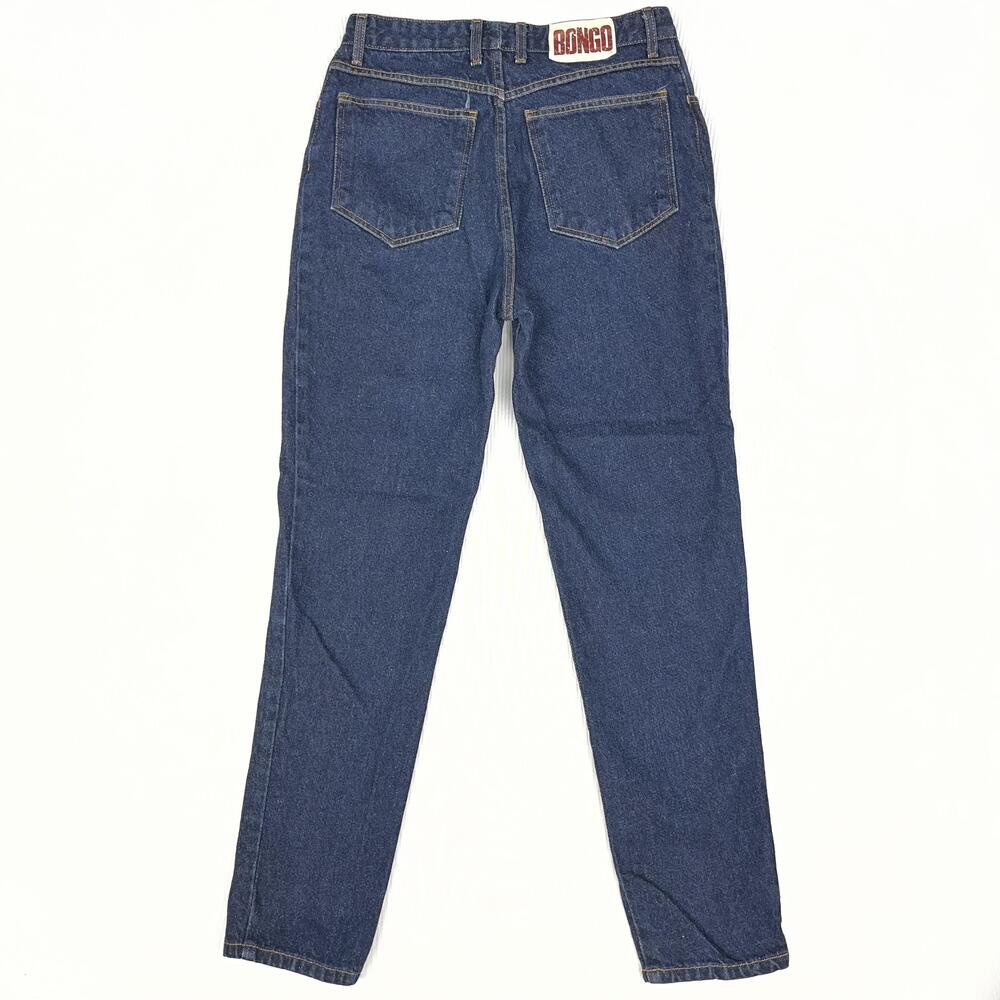 Bongo Jeans Juniors 11 Blue Rinse Wash High Rise Original Slim Straight 30x30